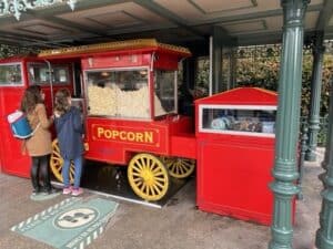Popcorn bod i Disneyland